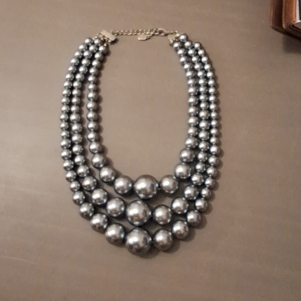 3 Strand Statement Necklace